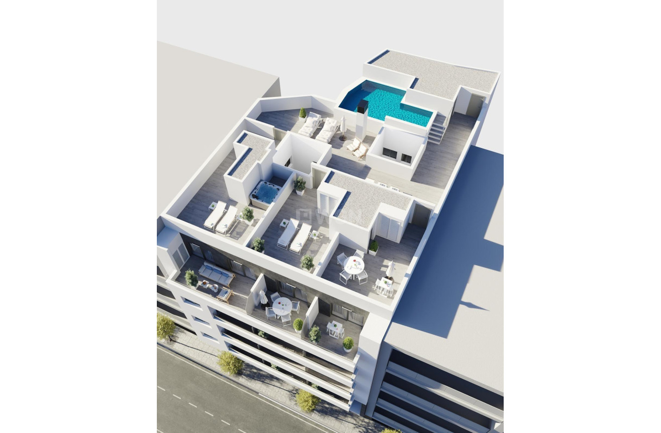 Neue Gebäude - Wohnung - Torrevieja - Centro