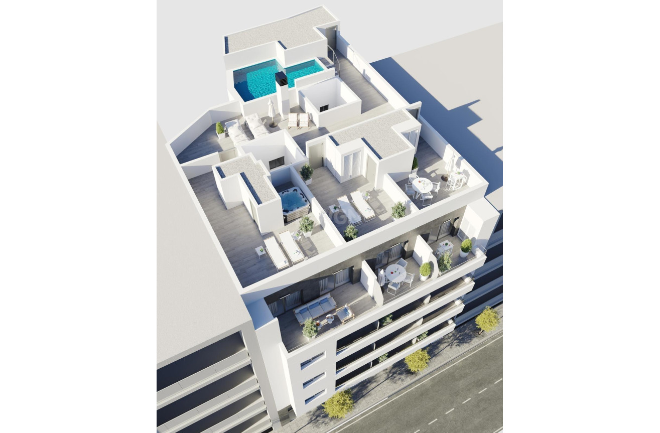 New Build - Apartment / flat - Torrevieja - Centro