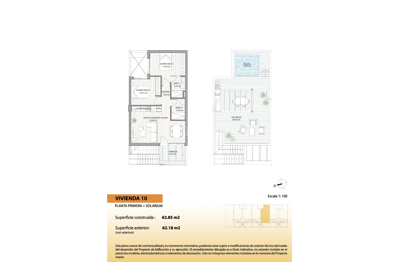 Obra nueva - Bungalow - San Pedro del Pinatar - El Salero