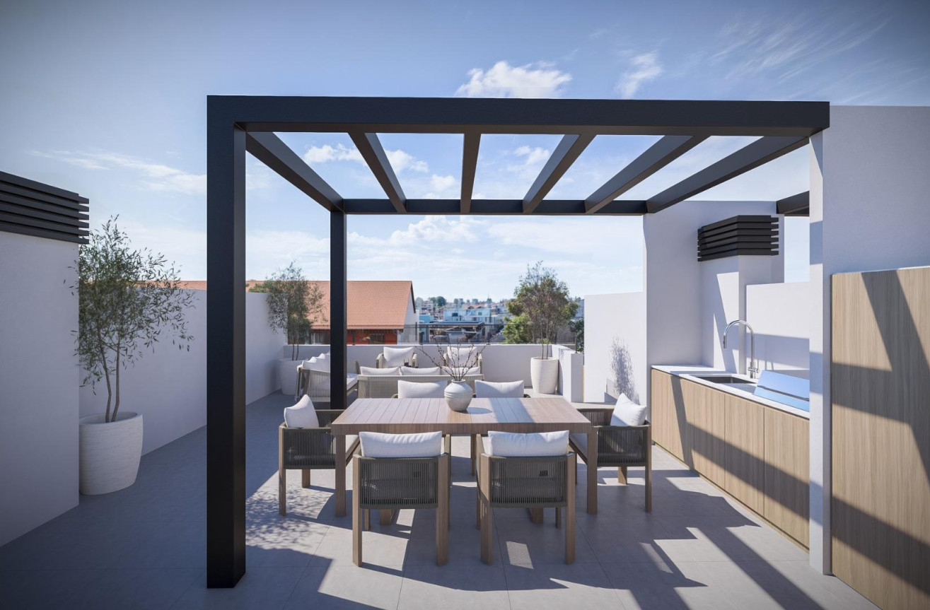 Nowy budynek - Bungalow - San Pedro del Pinatar - El Salero