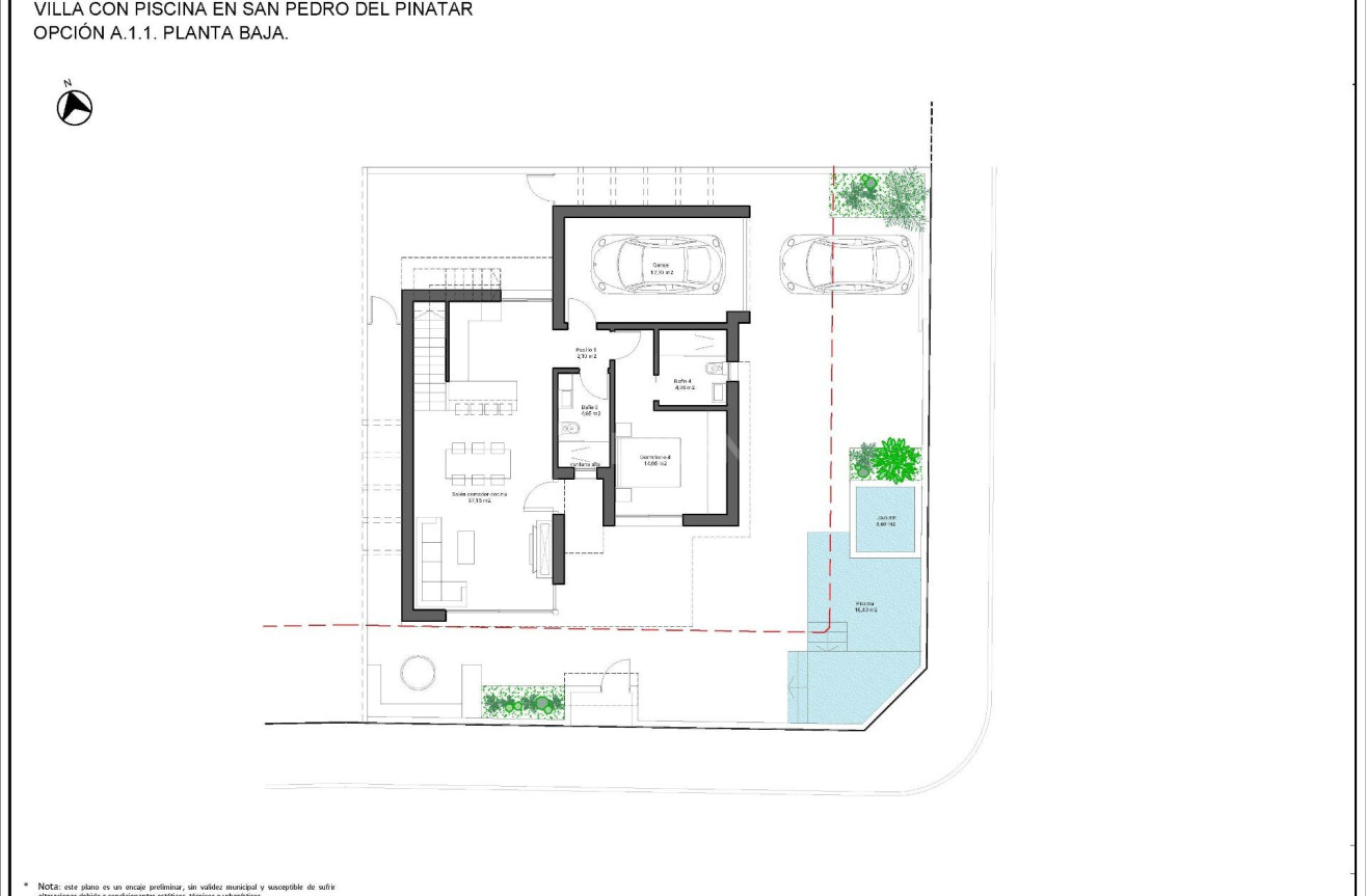 Nowy budynek - Villa - San Pedro del Pinatar - Los Antolinos