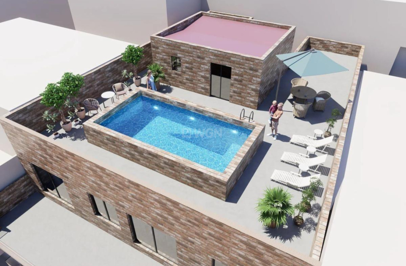 Nowy budynek - Mieszkanie w bloku - Torrevieja - Playa El Acequión