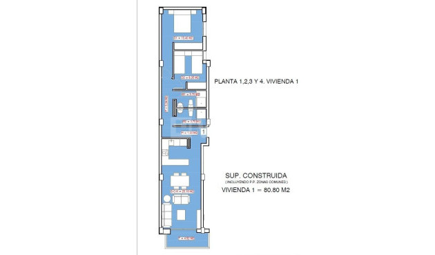 Nowy budynek - Mieszkanie w bloku - Torrevieja - Playa El Acequión