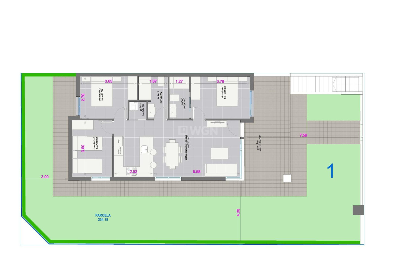 Nowy budynek - Bungalow - Pilar de la Horadada - pueblo