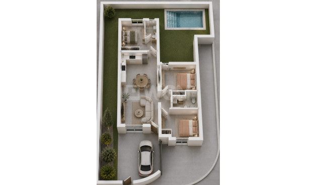 Nowy budynek - Kamienica - Mazarron - Country Club