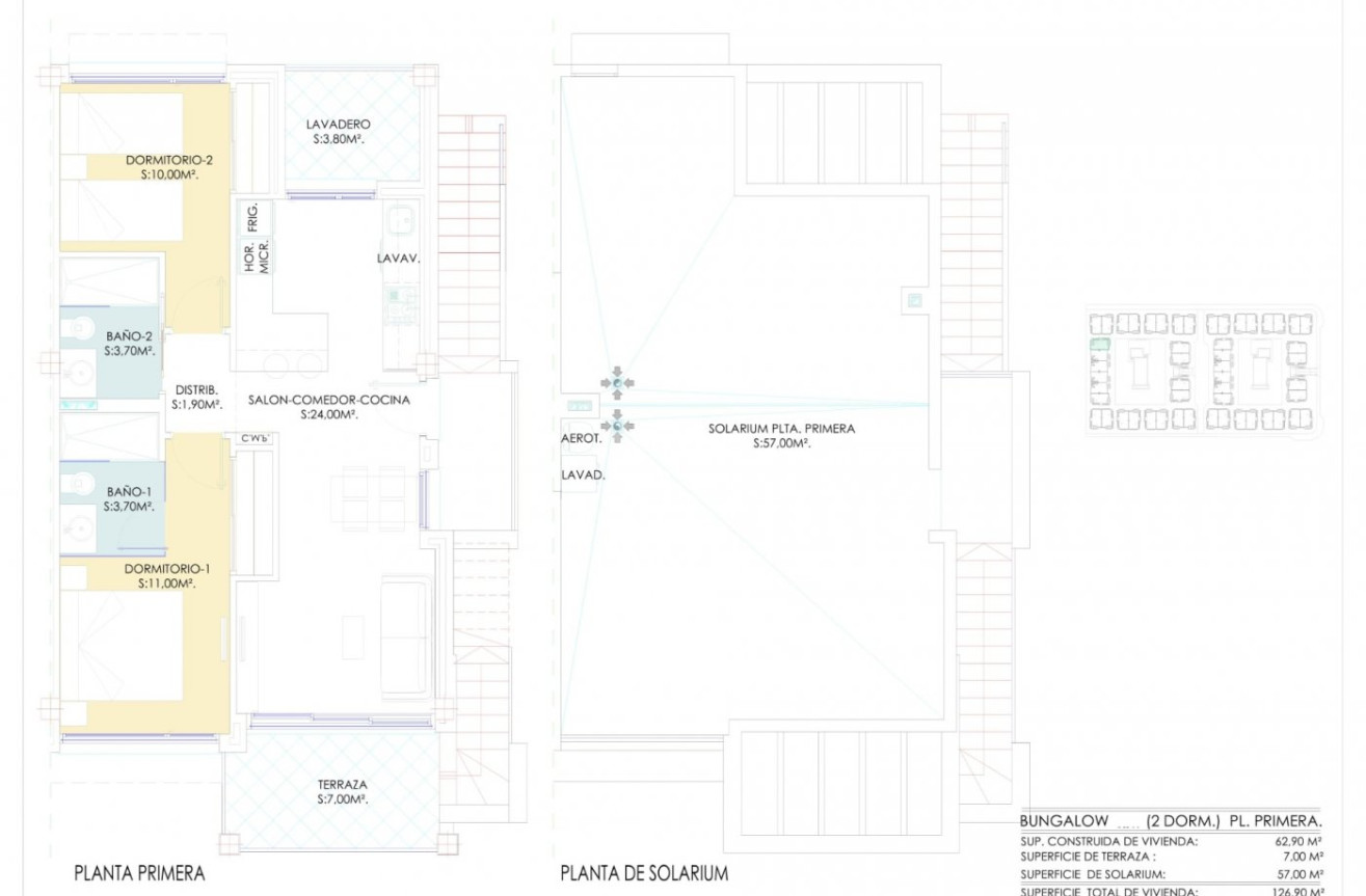 Nowy budynek - Bungalow - Torrevieja - Los Balcones