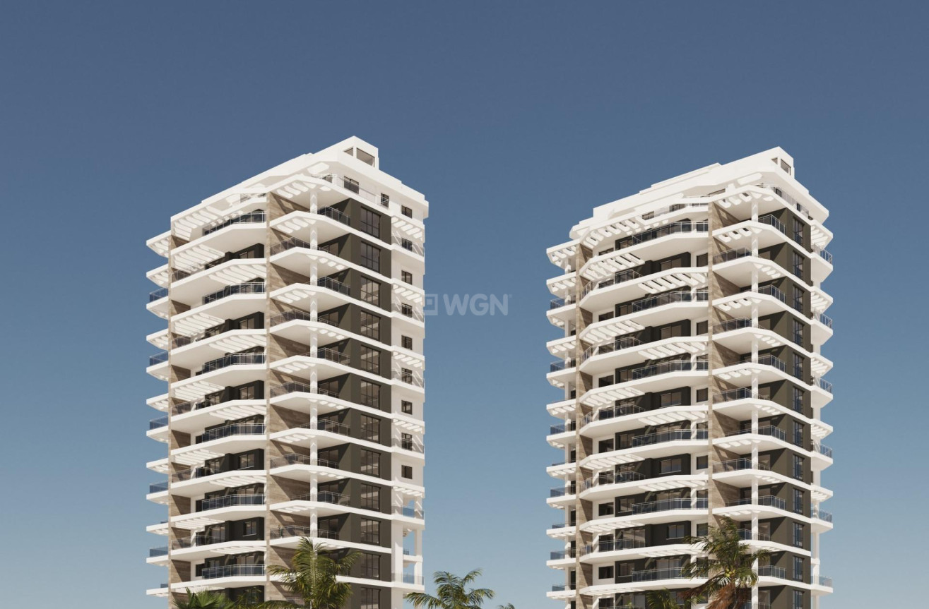 Nowy budynek - Daszek - Calpe - Playa Arenal
