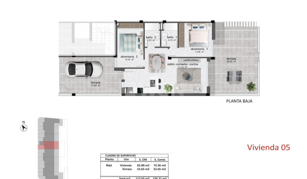 Nowy budynek - Bungalow - Pilar de la Horadada - pueblo