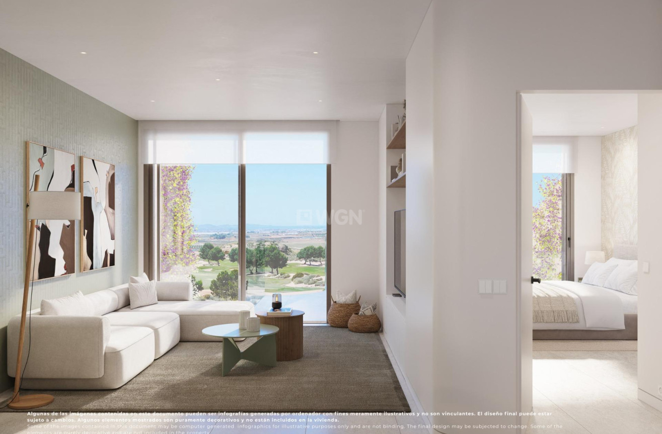 Nowy budynek - Mieszkanie w bloku - Banos y Mendigo - El Valle Golf