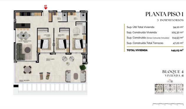 Nowy budynek - Mieszkanie w bloku - Finestrat - Balcón De Finestrat