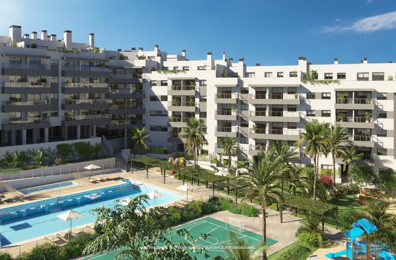 Nowy budynek - Mieszkanie w bloku - Mijas - Las Lagunas