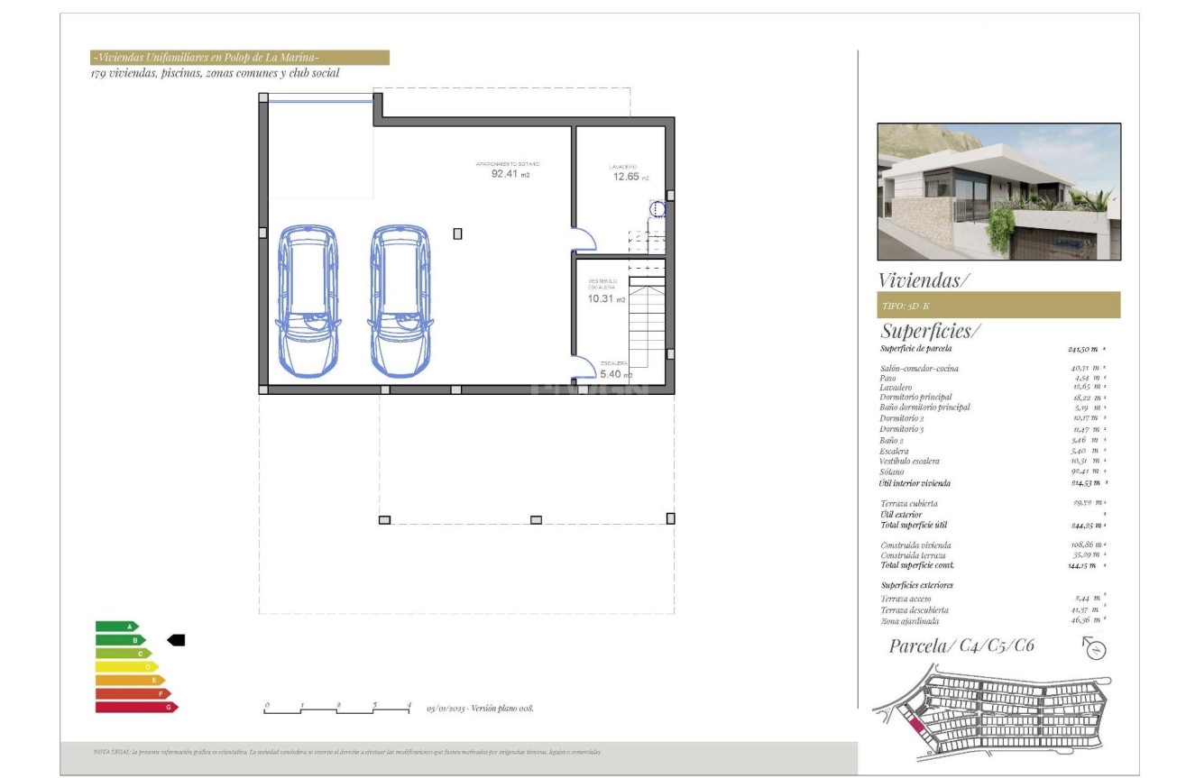 Nowy budynek - Villa - Polop - Urbanizaciones