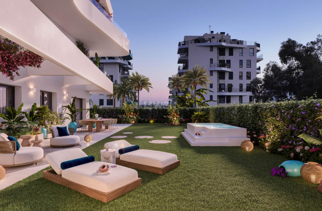 Nowy budynek - Mieszkanie w bloku - Villajoyosa - Playa del Torres