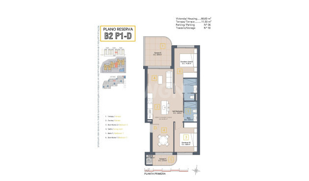 New Build - Apartment / flat - Los Alcázares - Serena Golf