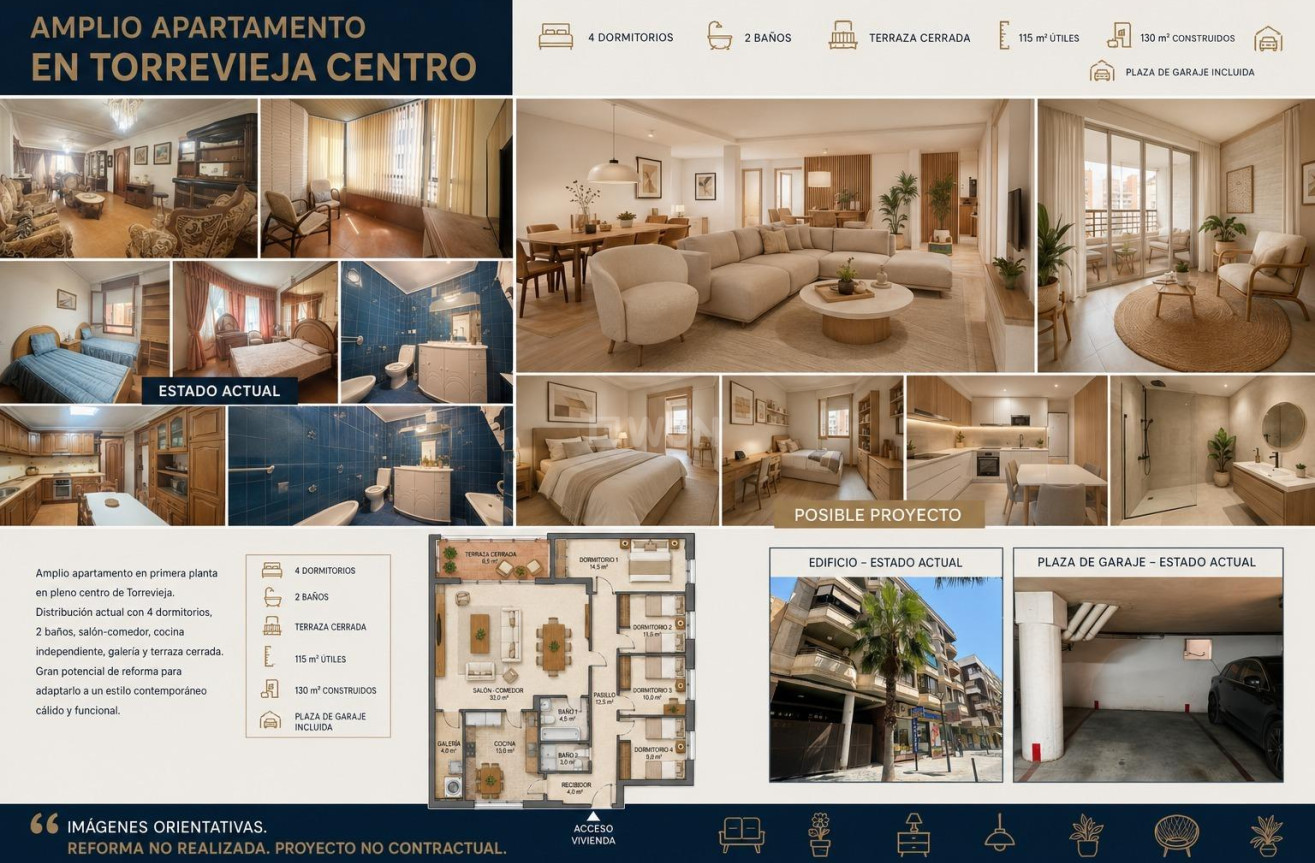 Wiederverkauf - Wohnung - Torrevieja - Centro