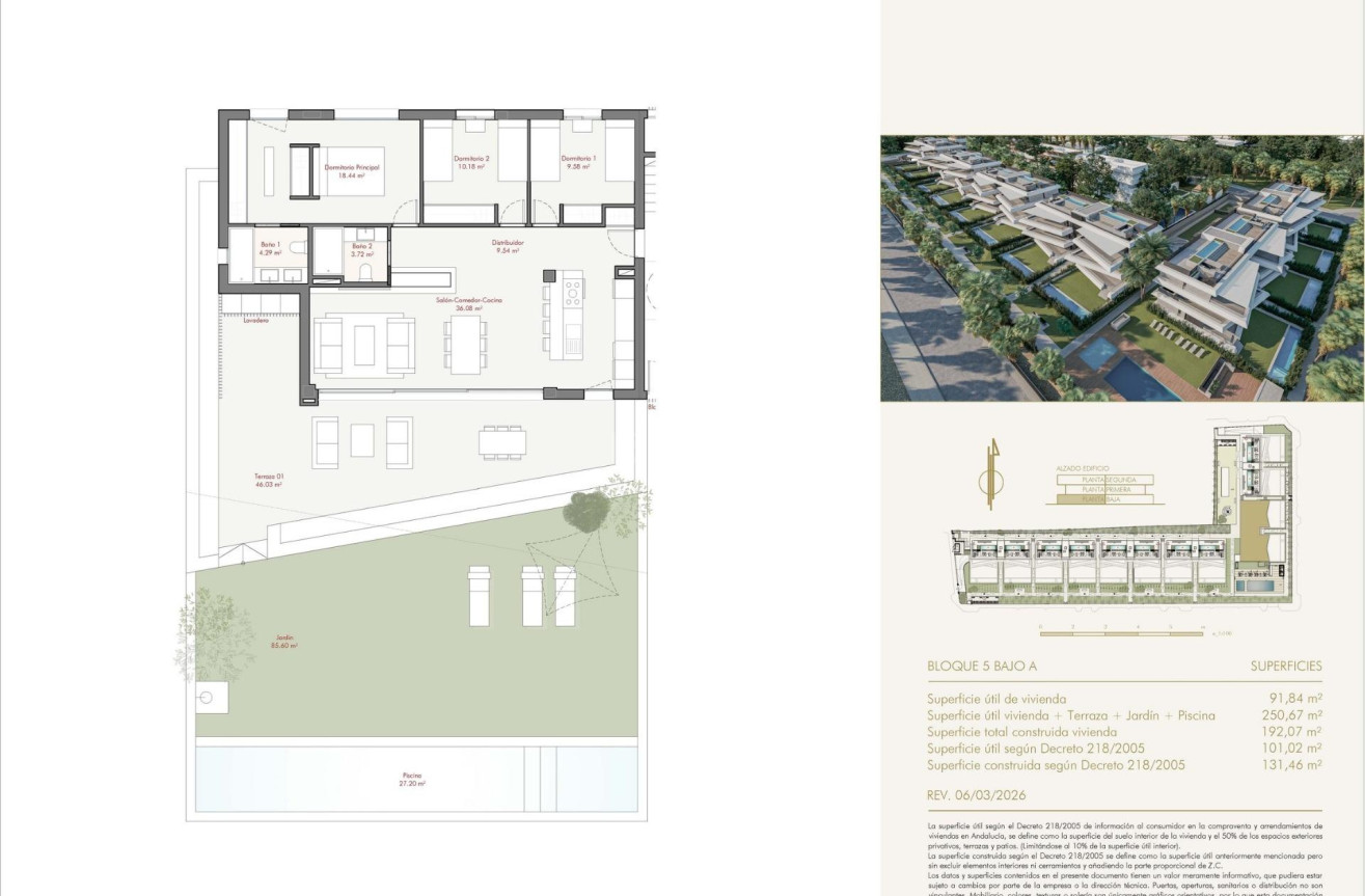 Obra nueva - Apartamento / piso - Estepona - La Resina Golf
