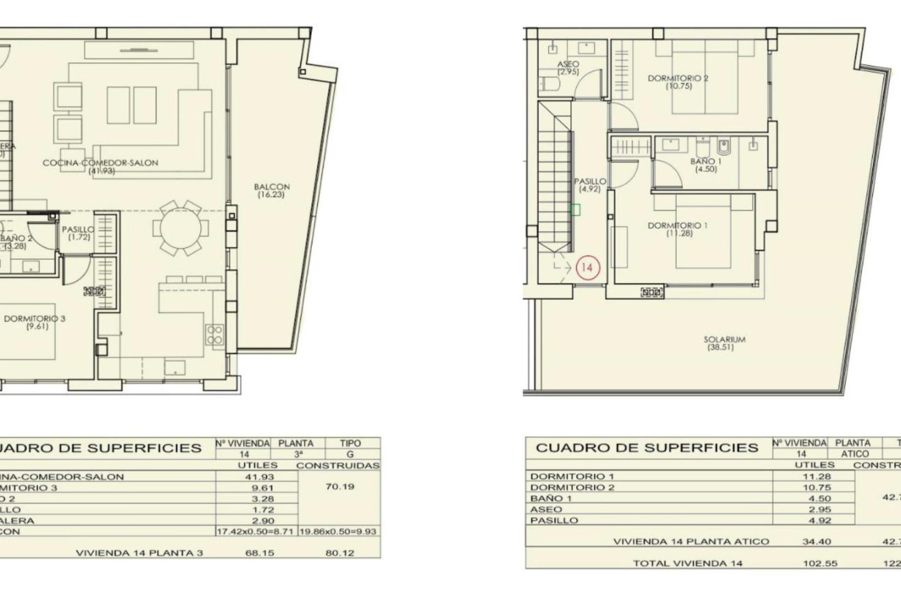 Wiederverkauf - Penthouse - Torrevieja - Paseo Maritimo