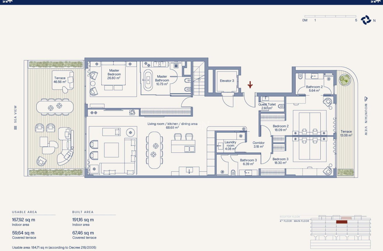 New Build - Penthouse - Estepona - Playa de La Cala