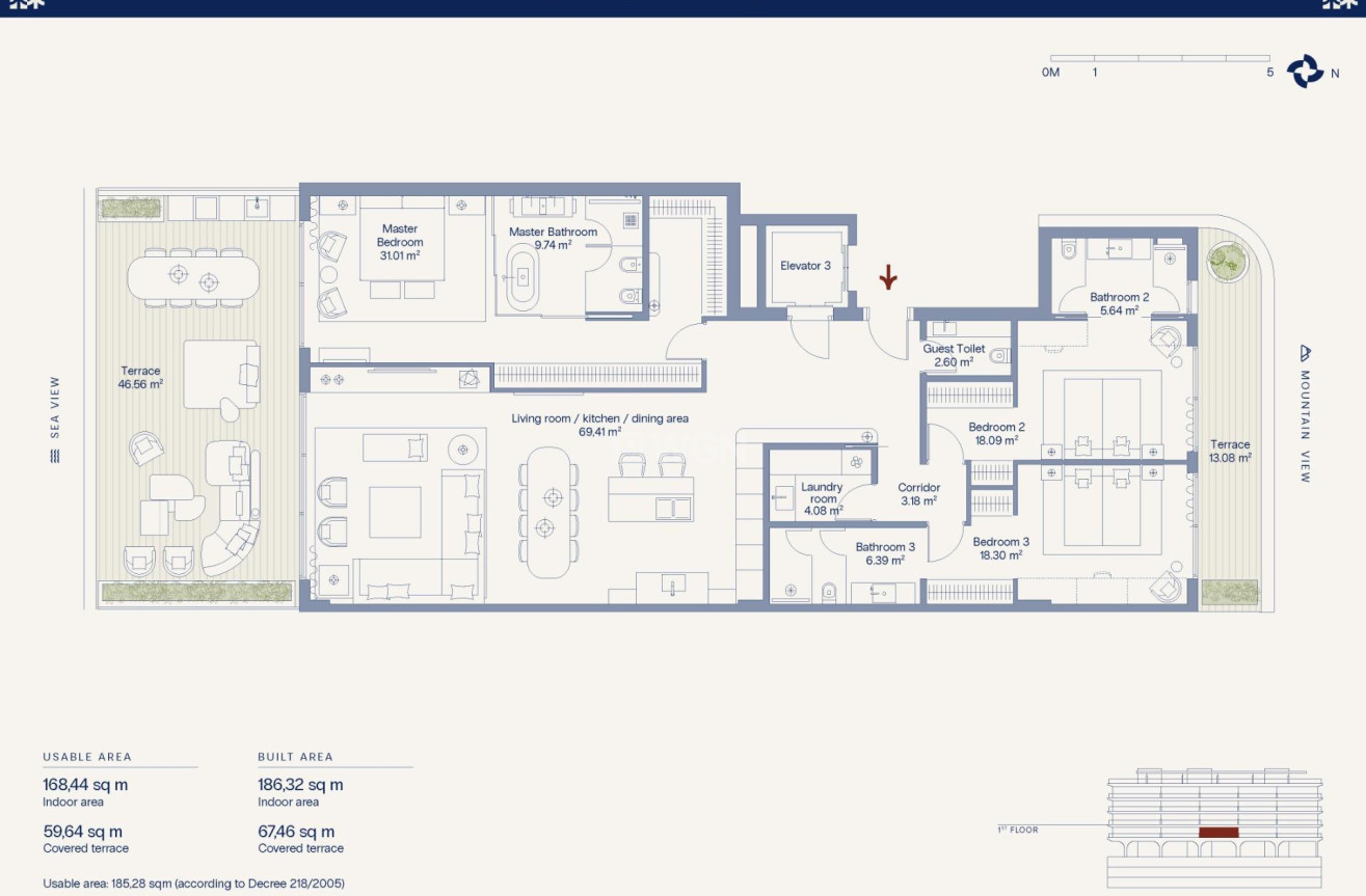 Obra nueva - Apartamento / piso - Estepona - Playa de La Cala