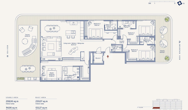 Obra nueva - Apartamento / piso - Estepona - Playa de La Cala
