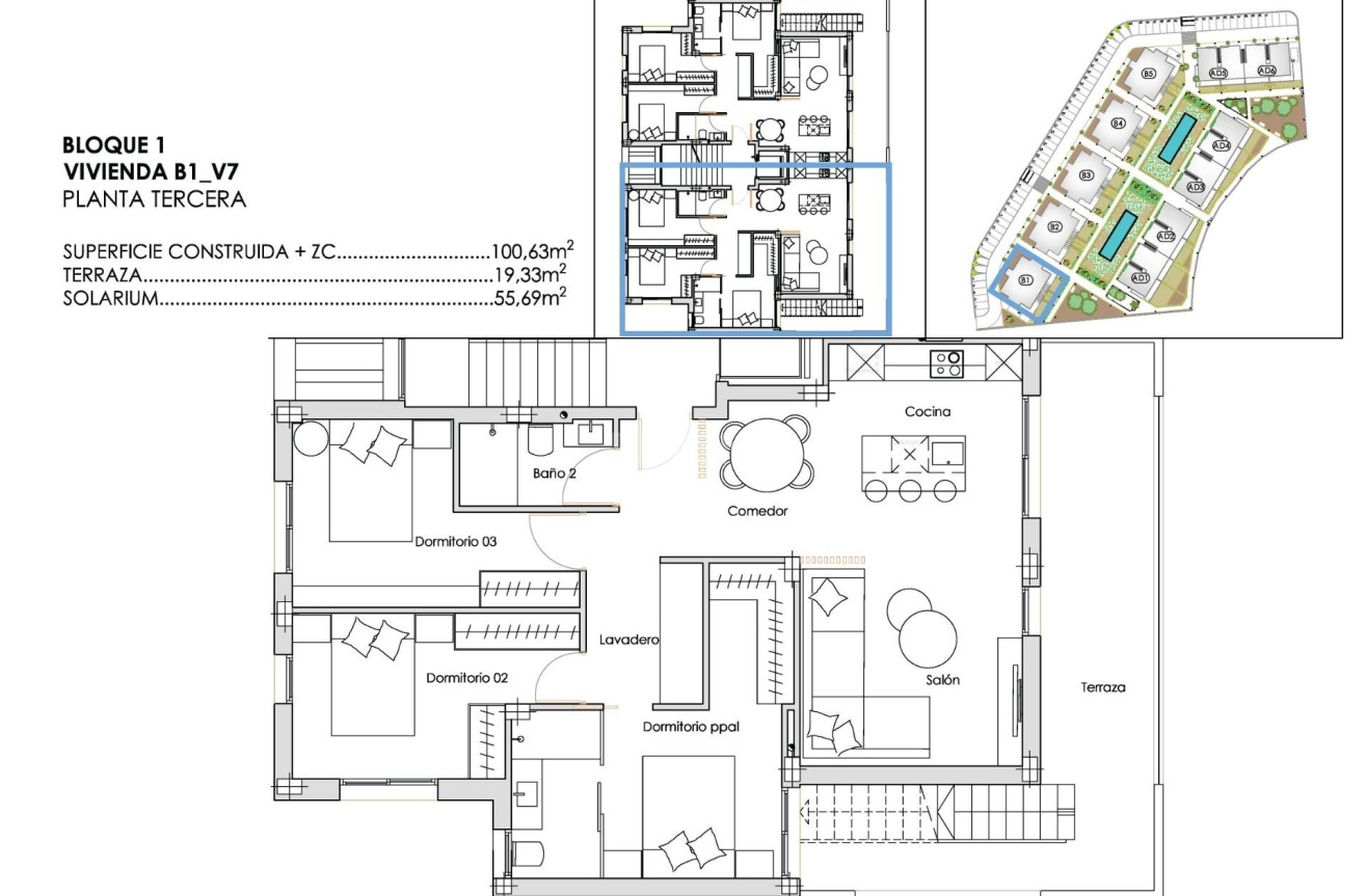 Neue Gebäude - Penthouse - Torre Pacheco - Santa Rosalia Lake And Life Resort