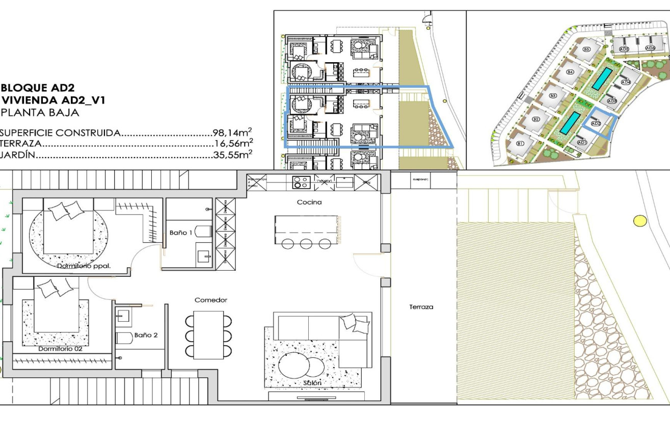 Neue Gebäude - Bungalow - Torre Pacheco - Santa Rosalia Lake And Life Resort