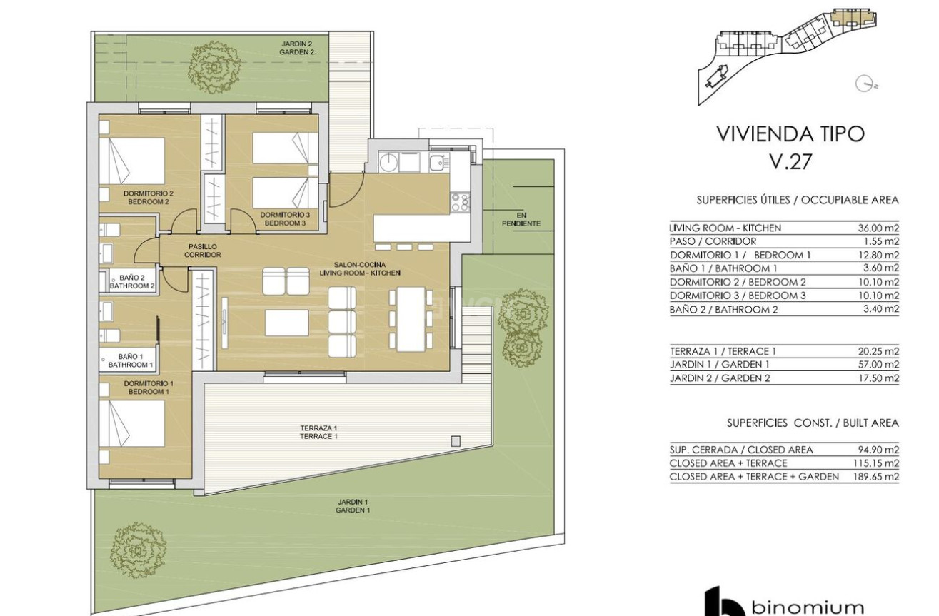 Resale - Apartment / flat - Pilar de la Horadada - Lo Romero Golf