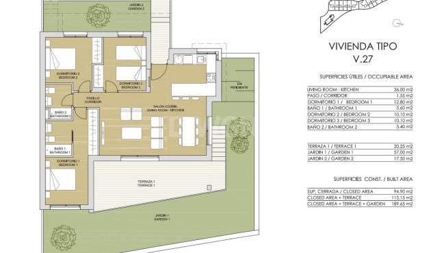 Resale - Apartment / flat - Pilar de la Horadada - Lo Romero Golf