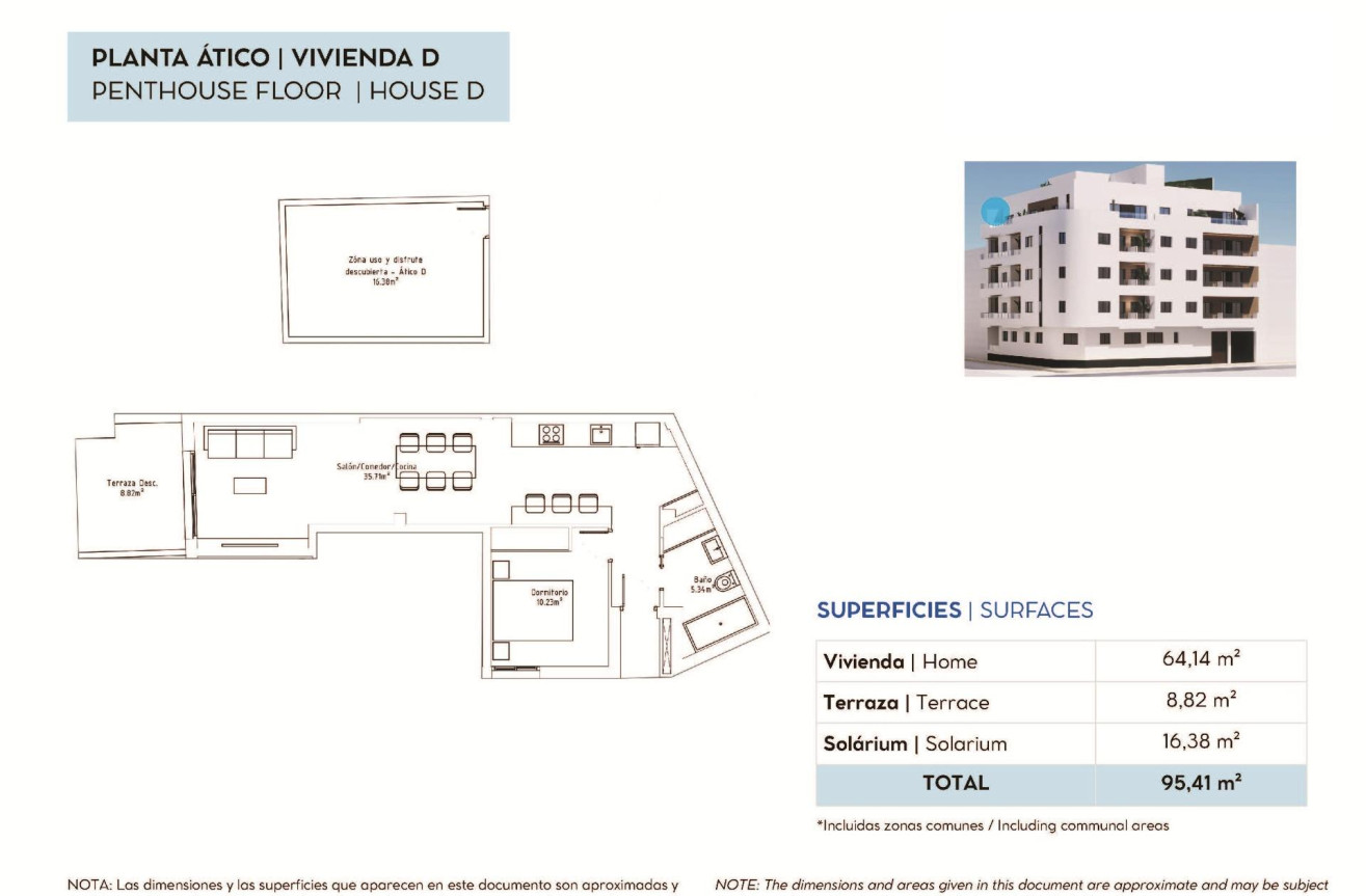 Neue Gebäude - Penthouse - Torrevieja - Centro