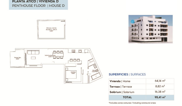 Neue Gebäude - Penthouse - Torrevieja - Centro