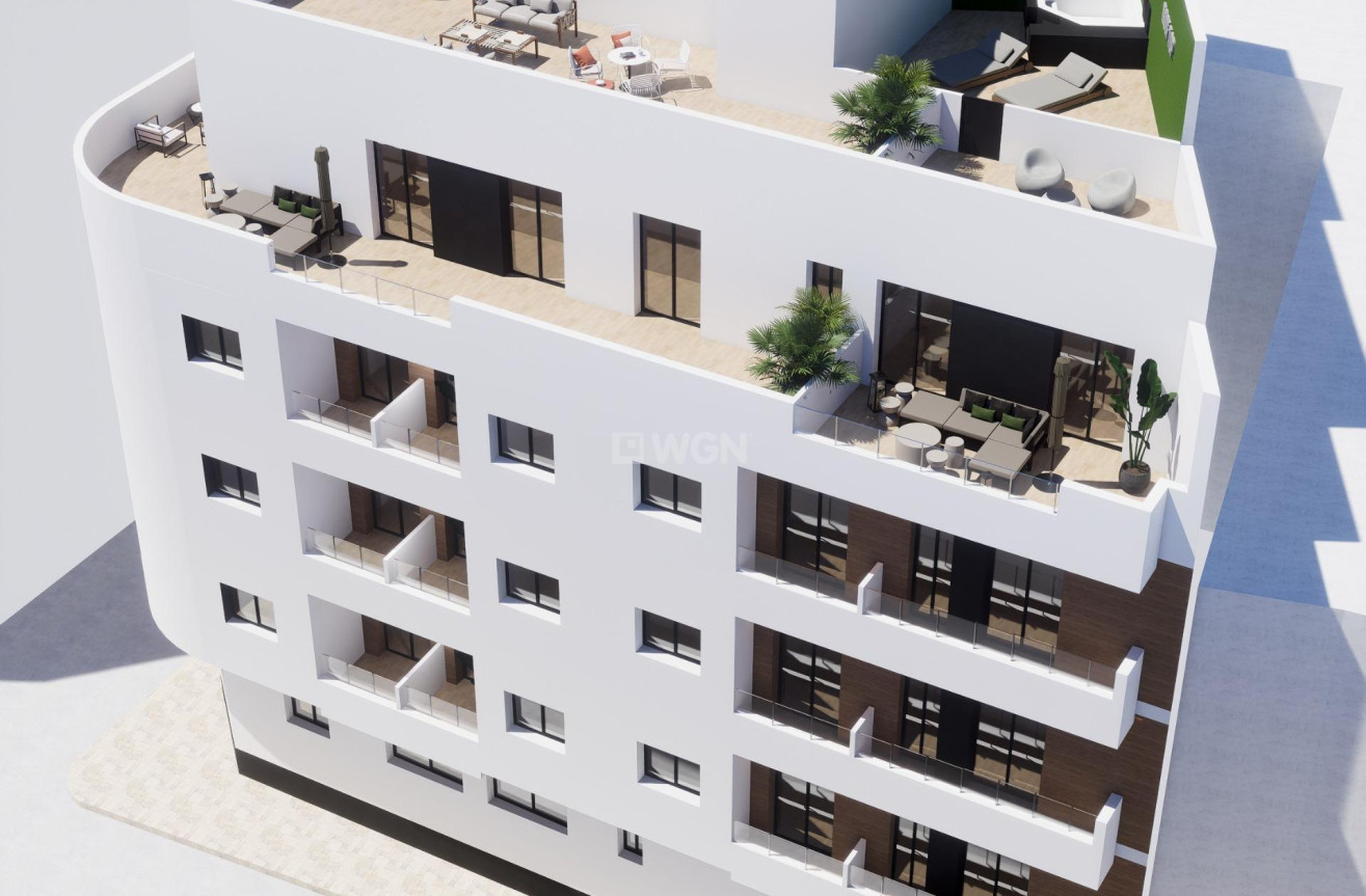 Neue Gebäude - Wohnung - Torrevieja - Centro