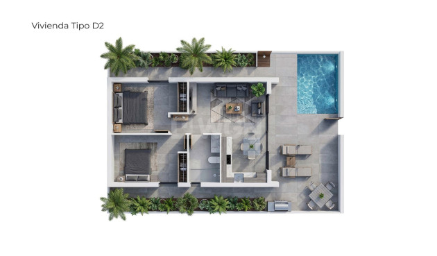 New Build - Villa - Vera - Vera Playa
