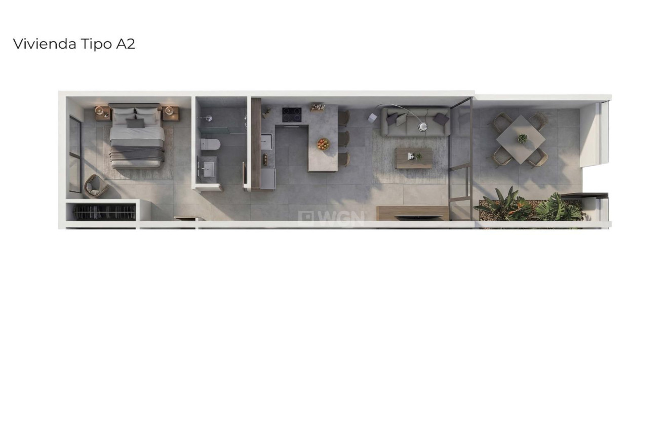 New Build - Apartment / flat - Vera - Vera Playa