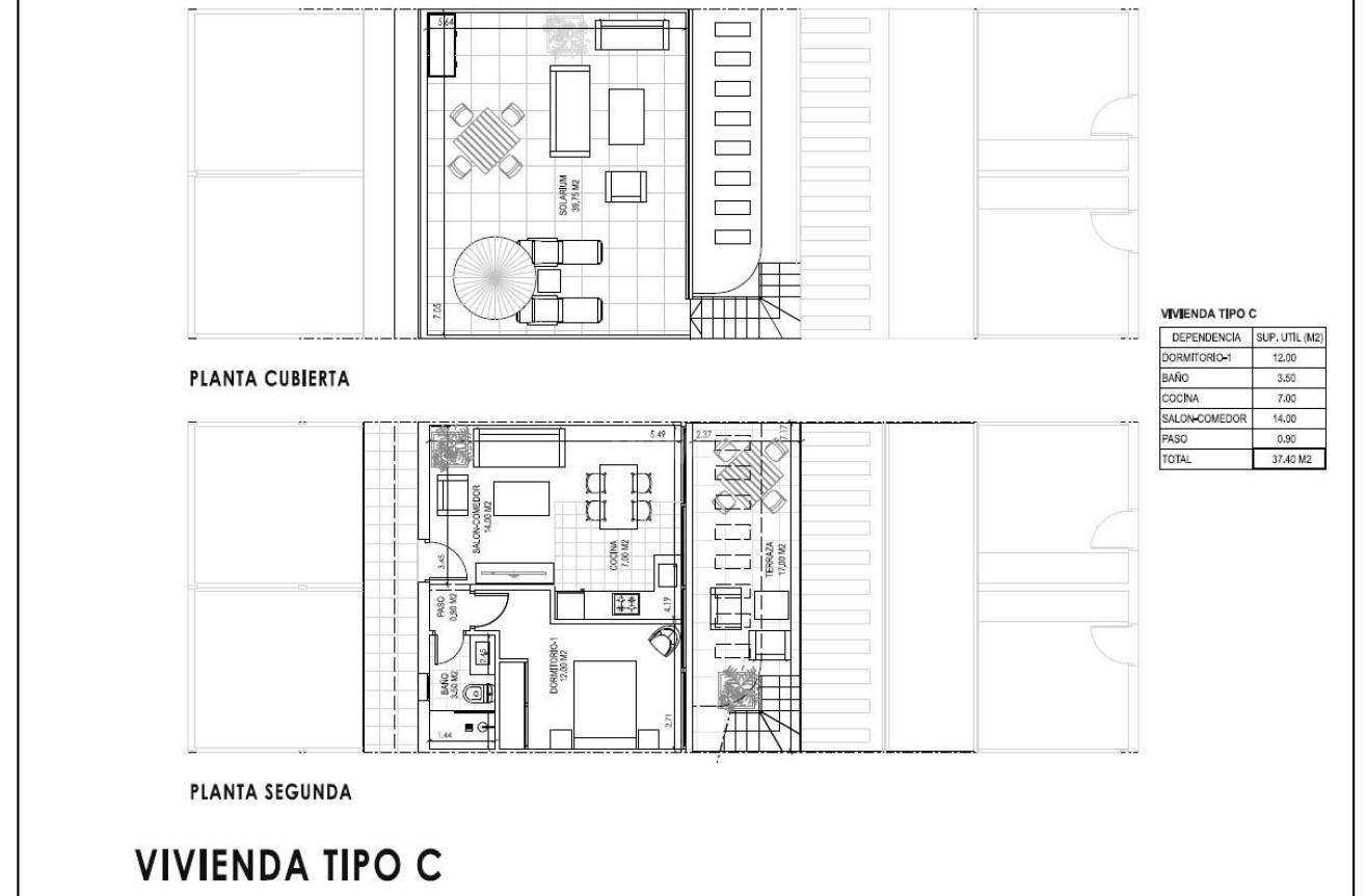 New Build - Penthouse - Vera - Vera Playa