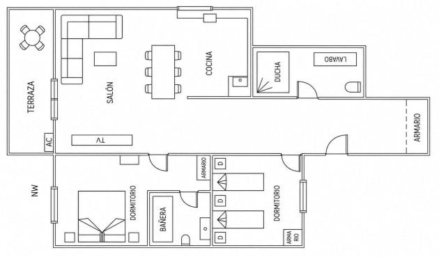 Wiederverkauf - Wohnung - Torrevieja - Los Frutales