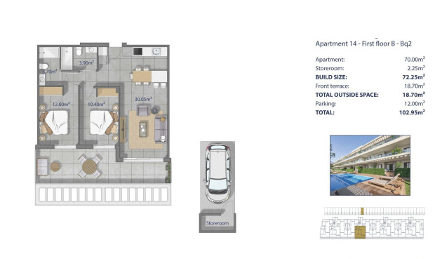 Neue Gebäude - Wohnung - Los Alcázares - Los Narejos