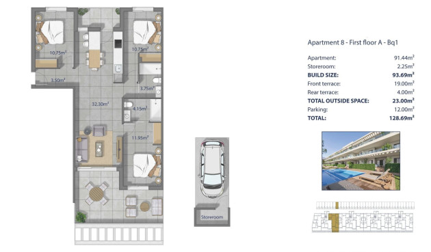 Neue Gebäude - Wohnung - Los Alcázares - Los Narejos