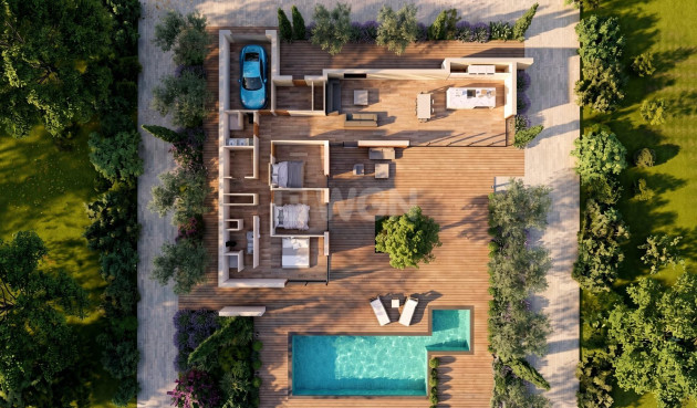 Nowy budynek - Villa - Pinoso - Casas Pastor