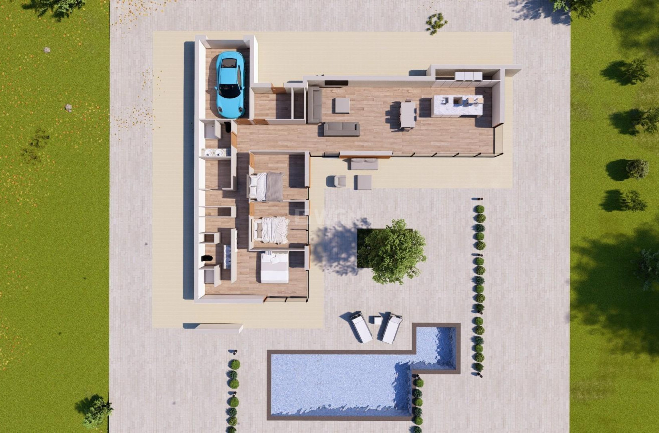 Nowy budynek - Villa - Pinoso - Casas Pastor