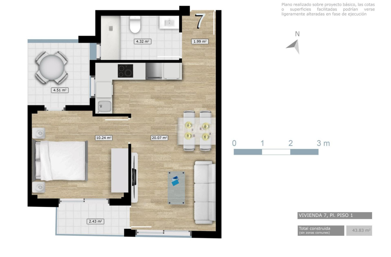 Neue Gebäude - Wohnung - Torrevieja - Centro