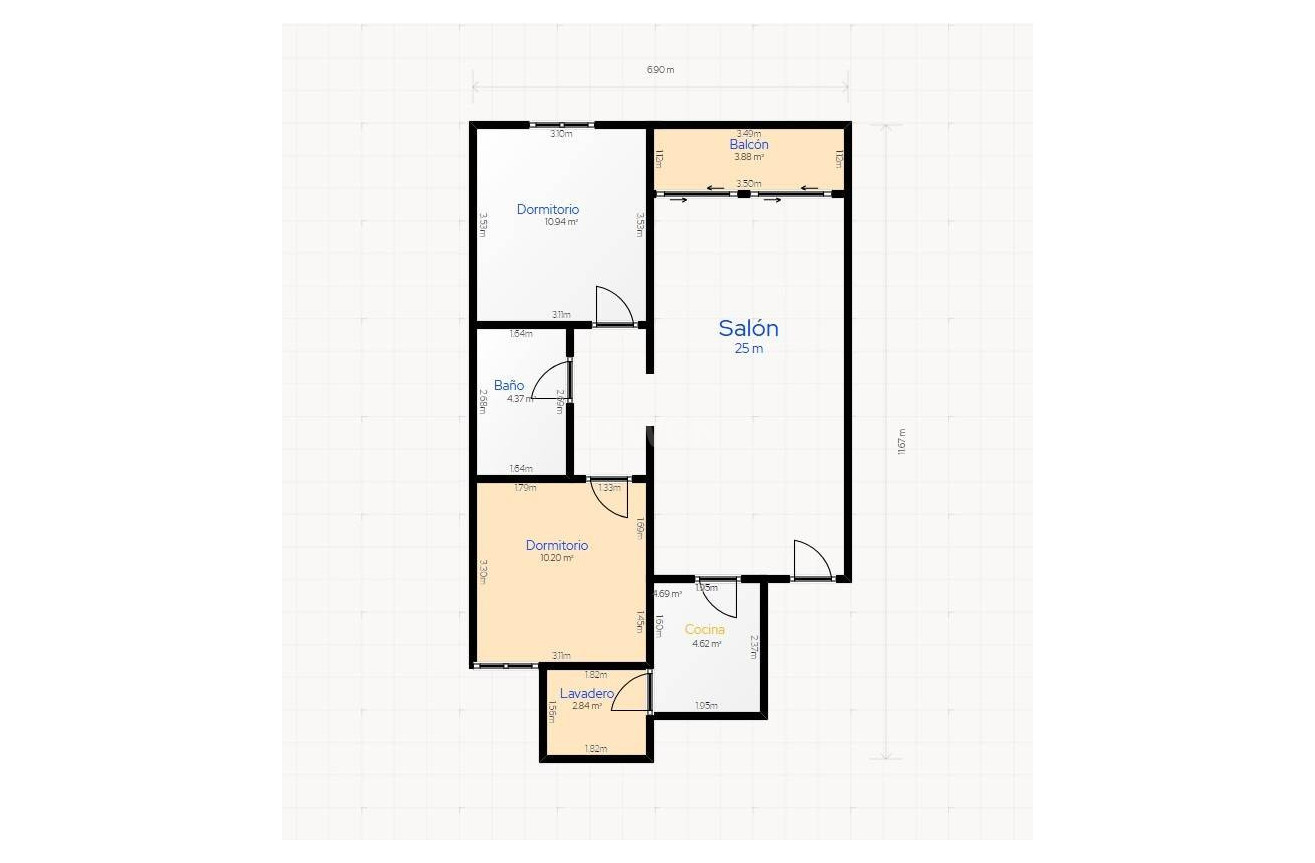 Wiederverkauf - Wohnung - Torrevieja - La Mata Pueblo