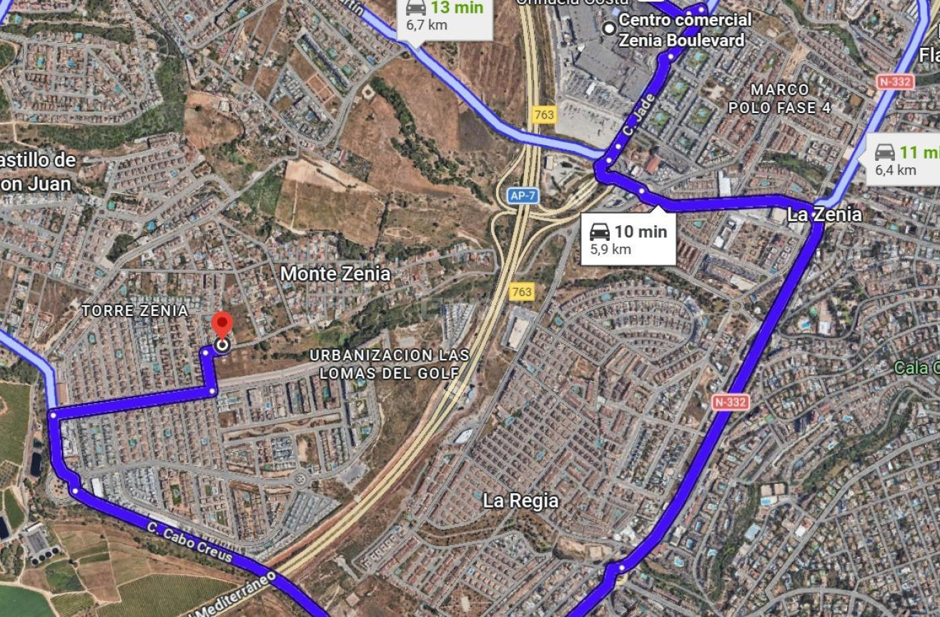 Odsprzedaż - Mieszkanie w bloku - Orihuela Costa - Monte Zenia