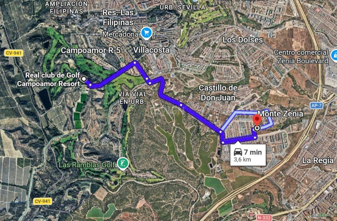 Odsprzedaż - Mieszkanie w bloku - Orihuela Costa - Monte Zenia