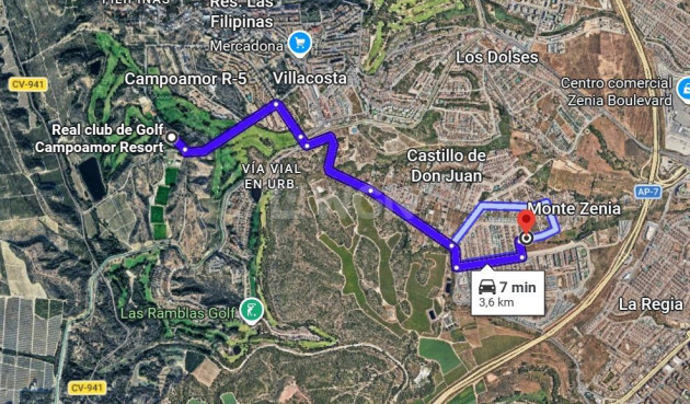 Odsprzedaż - Mieszkanie w bloku - Orihuela Costa - Monte Zenia