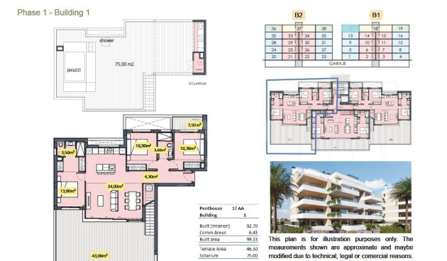 Nowy budynek - Daszek - Torre Pacheco - Santa Rosalia Lake And Life Resort