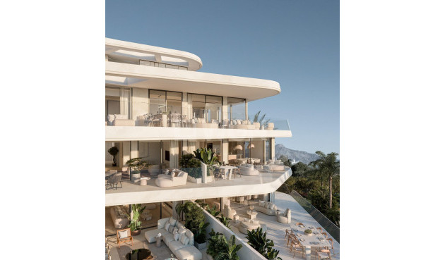 Nowy budynek - Mieszkanie w bloku - Estepona - Taraje