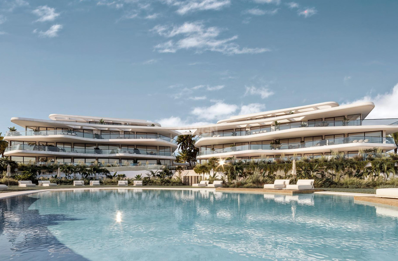 Nowy budynek - Mieszkanie w bloku - Estepona - Taraje