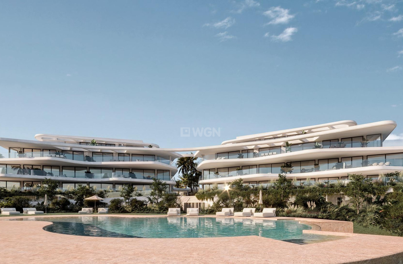 Nowy budynek - Mieszkanie w bloku - Estepona - Taraje