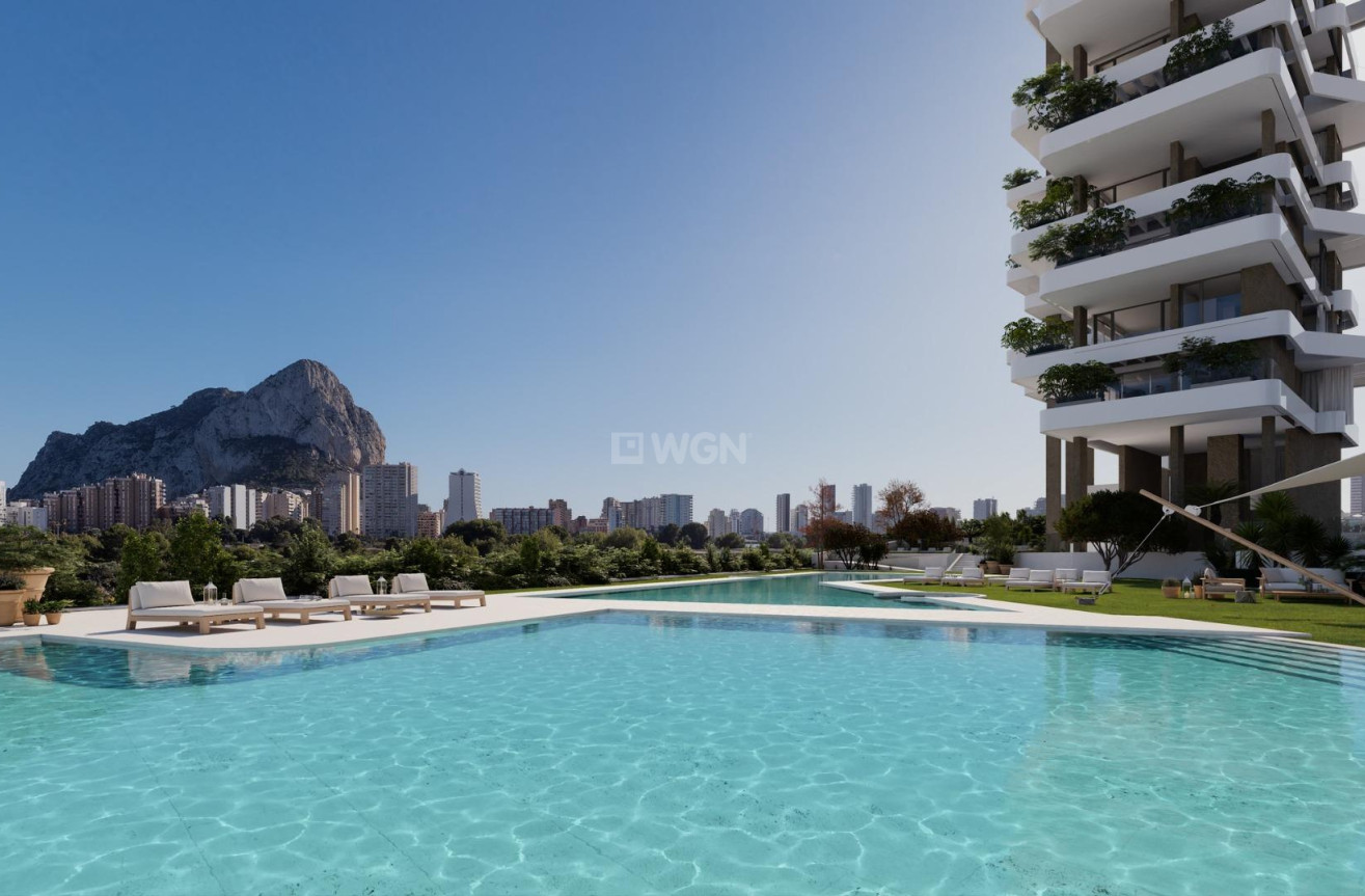 Nowy budynek - Mieszkanie w bloku - Calpe - Marisol Park