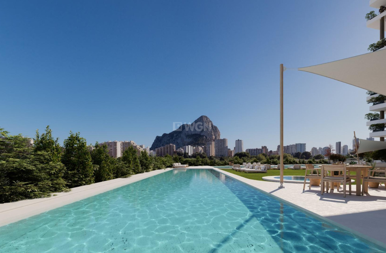 Nowy budynek - Mieszkanie w bloku - Calpe - Marisol Park
